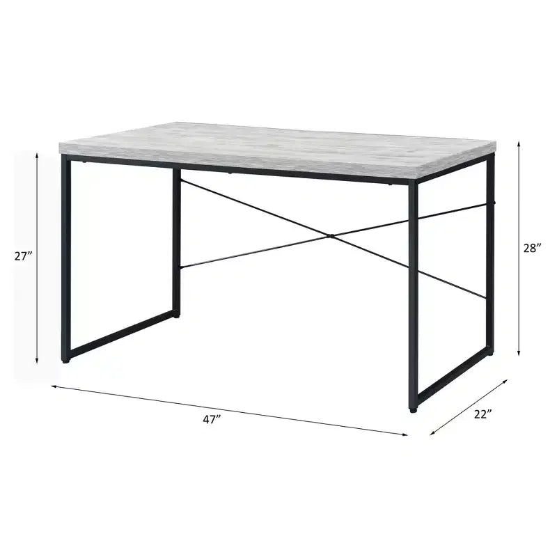 Scrivanie per computer in PET (polietilene tereftalato) riciclato al 95%, alte 29 pollici, di colore bianco, con ripiano portaoggetti aperto