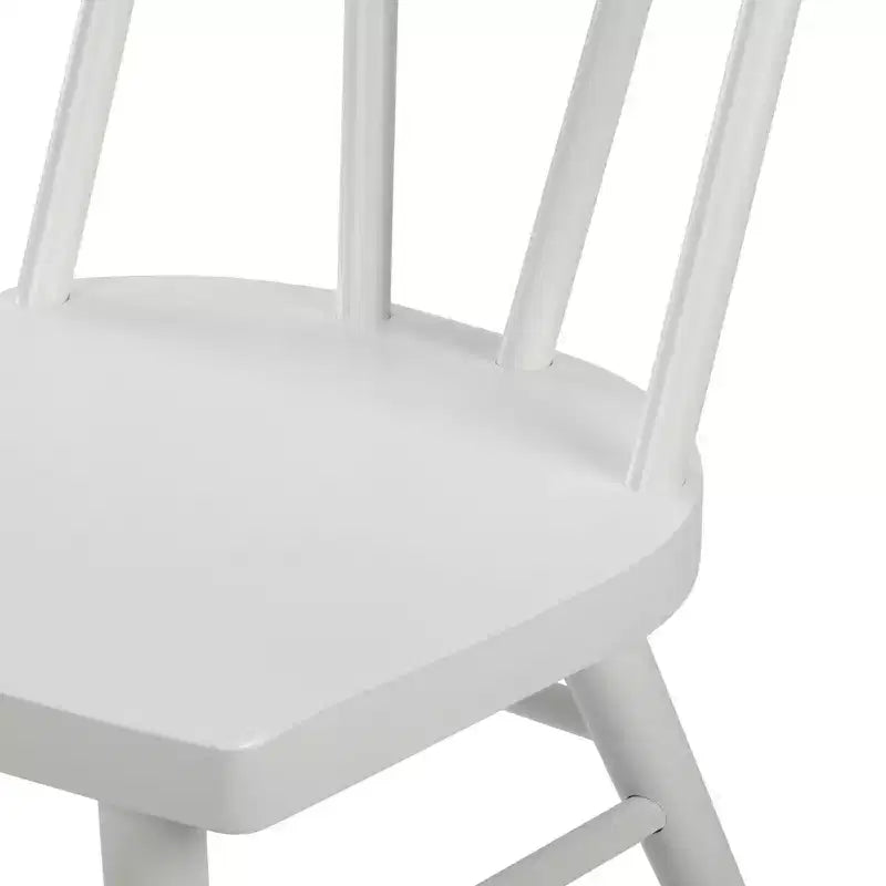 Set di 4 sedie da pranzo Windsor in legno massello