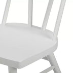 Set di 4 sedie da pranzo Windsor in legno massello