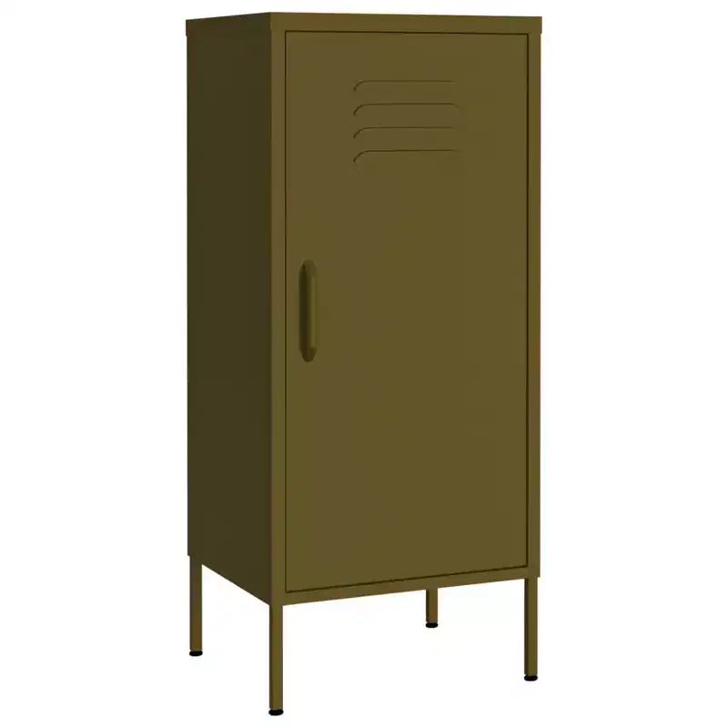 vidaXL Storage Cabinet Freestanding File Cabinet with Shelves for Office Steel