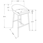 Set di 2 sgabelli da bancone, sedie da bar contemporanee con struttura in metallo cromato, sedute moderne imbottite ad altezza bancone per isola cucina