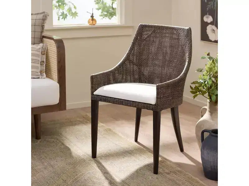 Poltrona - ACH4905 - Marrone Scuro/Avorio