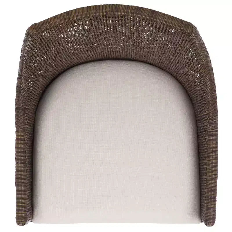 Poltrona - ACH4905 - Marrone Scuro/Avorio