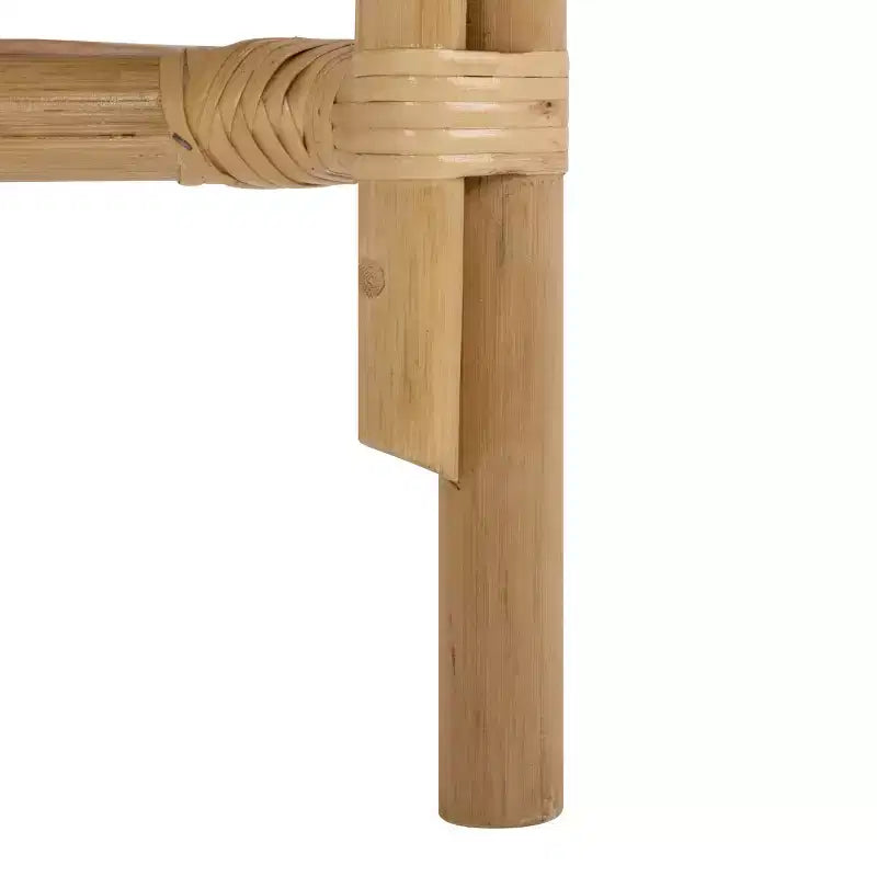 Sedia da pranzo in rattan - SEA8041 - Naturale/Crema