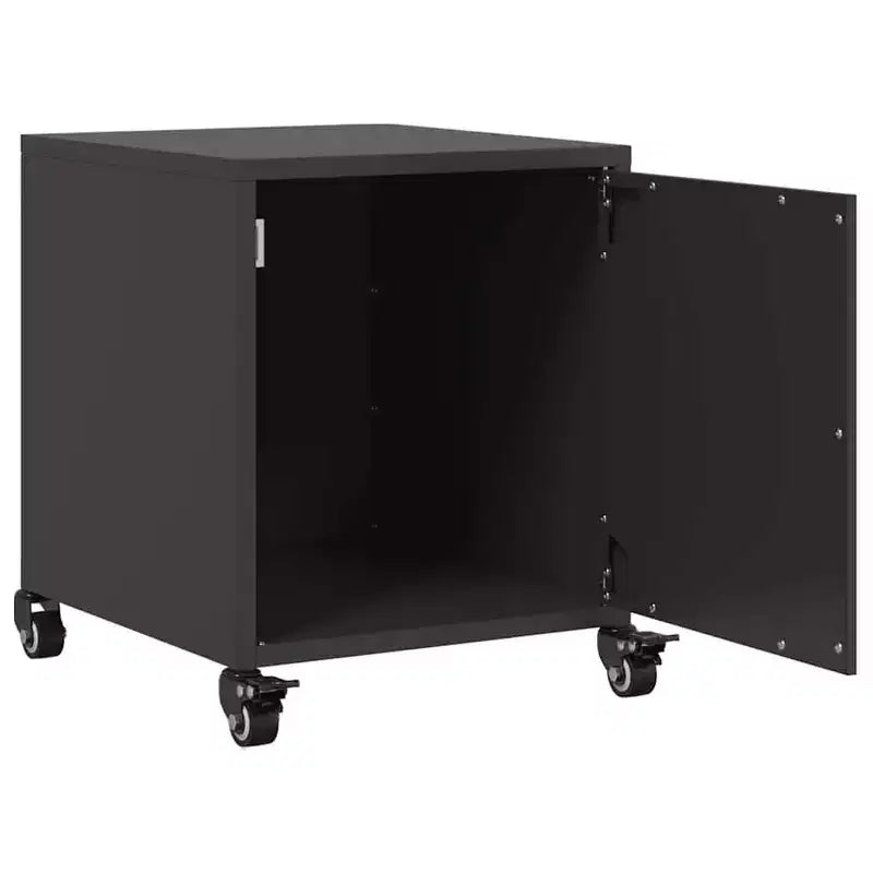 Comodino in acciaio laminato a freddo 14,2 x 15,4 x 17,1 pollici