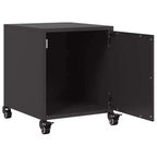 Comodino in acciaio laminato a freddo 14,2 x 15,4 x 17,1 pollici