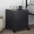 Comodino in acciaio laminato a freddo 14,2 x 15,4 x 17,1 pollici