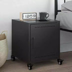 Comodino in acciaio laminato a freddo 14,2 x 15,4 x 17,1 pollici