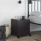 Comodino in acciaio laminato a freddo 14,2 x 15,4 x 17,1 pollici