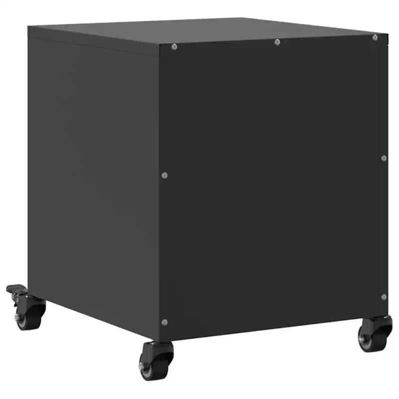 Comodino in acciaio laminato a freddo 14,2 x 15,4 x 17,1 pollici