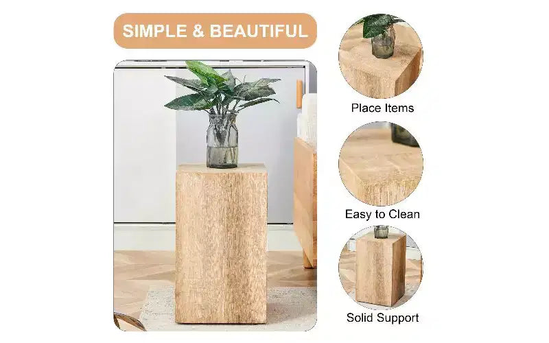 Tavolino da caffè rettangolare in MDF a trama naturale, tavolino da centro minimalista per soggiorno, tavolino d'accento lussuoso per soggiorno